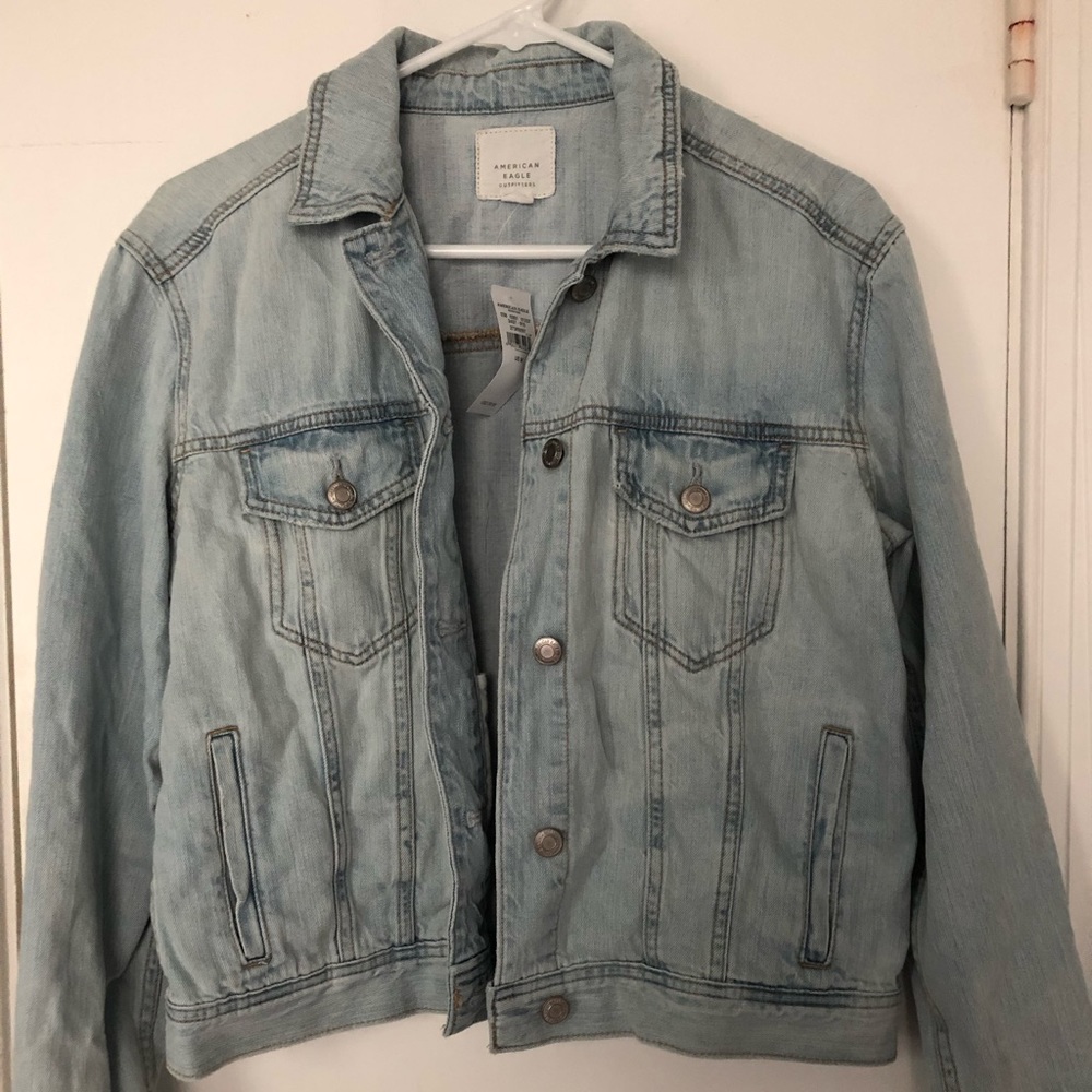 Light Blue Denim Jean Jacket